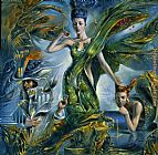 Michael Cheval Proserpina painting